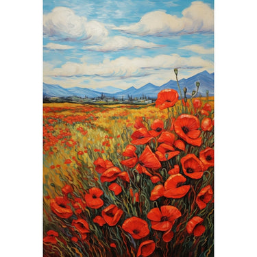 Peinture Des Coquelicots